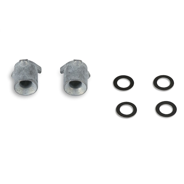 Holley For Use With Model 415041604500 Carburetors With Set of 2 0031 Straight Type Nozzle and 4 Gask 121-131 - main